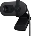 Produktbild: Logitech Brio100 Webcam FullHD Mikrofon Lichtausgleich USB A Graphit
