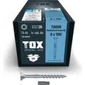Produktbild: Tox TIMBR 8,0 x 100 SK (50 Stk.) (50 Schrauben pro Stück) (1120404180100)