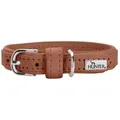 Produktbild: Hunter Tierbedarf Hunde-Halsband Halsband Soho Mini cognac Größe: XXS-XS / 27 cm / Breite: 0,9 cm Verstellmöglichkeit: 20 - 24 cm