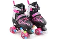 Produktbild: Apollo Rollschuhe LED Rollschuhe größenverstellbar Super Quads X-Pro, größenverstellbare Roller Skates für Mädchen und Jungen - Größen 31-42