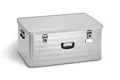 Produktbild: Enders Alubox TORONTO 130 L - Aluminiumbox mit 1 mm Wandstärke, extra stabil, spritzwasser und staubdicht, stapelbar, inklusive Hangtag, Kunststoffgriffe, Transportbox, Lagerbox, Werkzeugkiste #3910