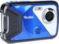 Produktbild: Rollei Sportsline 60 Plus - wasserdichte Digitalkamera mit 21 MP & Full HD Camcorder - Sports-Cam mit großem Display, 21 Motivprogrammen, robustes Case und einfacher Menüführung, perfekt für Kinder