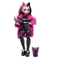 Produktbild: MONSTER HIGH Puppen- und Übernachtungszubehör, Draculaura Puppenhaustier Bat Count Fabulous, Creepover Party, HPY66