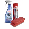 Produktbild: SONAX 750ml XTREME TROCKENWÄSCHE SCHNELLREINIGER + MICROFASERTÜCHER AUSSEN