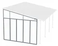 Produktbild: Palram-Canopia Seitenwand für Terrassenüberdachung Serie 4m Tiefe, anthrazit