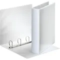 Produktbild: Esselte Präsentationsringbuch 49705, A4, 4 Ringe, Ø 50mm, aus PP, weiß, 2 Außentaschen
