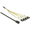 Produktbild: Delock Dellock SAS Kabel: SFF-8643- 4xSATA, 0.5m (83392)