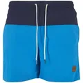 Produktbild: URBAN CLASSICS Badeshorts Urban Classics Herren Block Swim Shorts blau 5XL