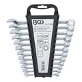 Produktbild: BGS Maul-Ringschlüssel-Satz 71022, SW 8 - 19 mm, 12-tlg.