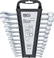 Produktbild: BGS 71022 Maul-Ringschlüssel-Satz | SW 8 - 19 mm | 12-tlg.
