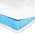 Produktbild: AM Qualitätsmatratzen Premium Plus Gelschaum Topper RG50 Made in Germany 100x190cm