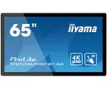 Produktbild: iiyama ProLite TF6539UHSC-B1AG Signage Touch Display 165 cm(65 Zoll)4K-UHD, IPS-Panel, 500cd/m², 24/7, LAN