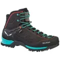 Produktbild: Salewa - Mountain Trainer Mid GTX (Halbhoher Bergschuh Damen) , Farbe:asphalt/sangria, Größe:3.5 - Schwarz - 36