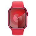 Produktbild: Apple Watch Series 9 GPS + Cellular 41 mm Aluminiumgehäuse Sport Band (PRODUCT) REDTM S/M