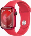 Produktbild: Apple Watch Series 9 GPS + Cellular 41mm Aluminium mit Sportarmband S/M (PRODUCT)RED