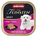 Produktbild: animonda vom Feinsten Hundefutter nass mit Pute + Lamm (22 x 150g), getreidefreies Hundefutter ohne Zucker, mit frischen, fleischigen Zutaten
