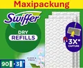 Produktbild: SWIFFER Zubehörset für trockene und feuchte Wischtücher 90 + 3 Stk.