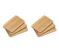Produktbild: KESPER | Frühstücksbrettchen | 6er Pack | Buchenholz | Holz Schneidbrett für den täglichen Gebrauch | ideal zum servieren von Speisen