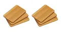 Produktbild: KESPER | Frühstücksbrettchen 6er Set | Buchenholz | ideal zum Servieren