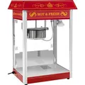 Produktbild: Expondo Royal Catering Popcornmaschine - 1500 W - 5 kg/h - Retro-Design - rot - - Rot