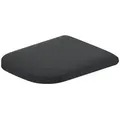 Produktbild: Duravit WC-Sitz Happy D.2 ohne SoftClose Scharniere edelstahl, ohne Absenkautomatik, 0064511300, Farbe: Innenfarbe Anthrazit Matt, Außenfarbe Anthrazit Matt