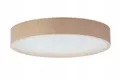 Produktbild: STOLARNIA PIKA Deckenlampe - Runde Holz Deckenleuchte Nabucco 3xE27 (47 cm) - Modern Grau-Braun Lampe für Schlafzimmer, Wohnzimmer, Flur, Küche LEJA