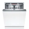 Produktbild: Bosch SBV6ZCX16E Serie 6 Vollintegrierter Einbaugeschirrspüler 60 cm, XXL, Zeolith, Home Connect