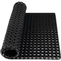 Produktbild: KARAT Ringgummimatte Octo Door - Recyclebare Gummiringmatte Wabenmatte Schwarz - 100 x 150 x 2,3 cm