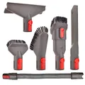 Produktbild: Staubsauger Zubehör Set Bürste Tool Düse Set mit Verlängerungs-Schlauch Ersatzteile für Dyson Gen5 V15 V12 V7 V8 V10 V11 SV10 SV11 Staubsauger (6 in 1)