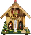 Produktbild: Authentische Schwarzwald Wetterstation: Holz, Germany, 14 cm, Thermometer