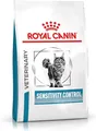 Produktbild: Royal Canin Veterinary Sensitivity Control Cat | 400 g | Diät-Alleinfuttermittel für ausgewachsene Katzen | Kann zur Minderung von Nährstoffintoleranzerscheinungen beitragen | Mit EPA und DHA