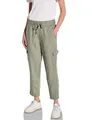 Produktbild: STREET ONE Damen A378741 Leinenhose im Cargo-Look, Pale mud Green, 44W x 28L