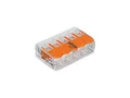 Produktbild: WAGO Steckklemmen 221-415, 5-polig, 0,2...4 mm², 25 Stück