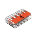 Produktbild: WAGO Klemmen 221-415 Steckklemm 5 - Leiter 0,14-4mm² Verbindungsklemme COMPACT