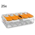 Produktbild: WAGO 5 Leiter (25 Stk. VPE) COMPACT-Verbindungsklemme mit Hebel flexibel