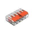 Produktbild: WAGO COMPACT-Verbindungsklemme 221-41x -Leiter-Klemme für alle Kabel bis 4 mm²