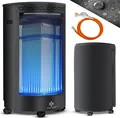 Produktbild: KESSER® Gasheizer Keramik 4200 Watt Gas Heizstrahler inkl. Gasdruckregler Gasschlauch - Gasheizofen inkl. Schutzhülle Gasheizgerät, Infrarot Keramikbrenner, Butan- oder Propangasflaschen bis 15 kg
