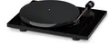 Produktbild: Pro-Ject E1 Phono schwarz Voreingestellter Ortofon OM 5E Tonabnehmer Plattenspieler