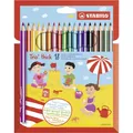Produktbild: Triangular colored pencil STABILO® Trio® dick walletDreikant-Buntstift STABILO®