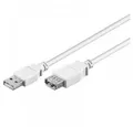 Produktbild: Goobay USB 2.0 Hi-Speed Verlängerungskabel A Stecker  A Buchse weiß - Länge: USB-Kabel, (30 cm)