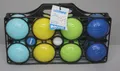 Produktbild: Alldoro Boccia-Set Spiel mit 8 bunten Kugeln und einer Zielkugel Ab 3+ Jahre NEU