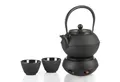 Produktbild: Dimono Teekanne DIMONO Traditionelle Teekanne Gusseisen mit Teebecher&Teekannenwärmer, (Traditionelles Tee-Set), Emaille