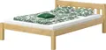 Produktbild: Einzelbett Bettrahmen 120x200 Futonbett Kieferbett Massivholz natur Zubehör wählbar V-60.38-12ohne Zubehör