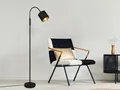 Produktbild: Reality Leuchten Stehleuchte TOMMY DH 20x130 cm schwarz Stehlampe Leseleuchte