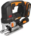 Produktbild: Worx Akku-Stichsäge NITRO WX542, Brushless-Motor, mit Absaug-Adapter, inkl. Akku & Ladegerät