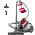 Produktbild: Akitas 850W Beutelloser Staubsauger ohne Beutel mit starker Saugkraft und deutschem Wessel-Werk 2-in-1-Bürstenkopf für Hartböden und Teppiche