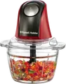 Produktbild: Russell Hobbs Mini Zerkleinerer Desire 27130-56 | 500 ml Glasbehälter | 350 Watt | 2-Messer-System | Rot