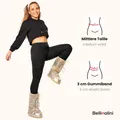 Produktbild: Thermo Leggings Damen gefüttert Winter Apre Ski Bellivalini BLV50-320 Schwarz M