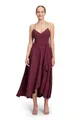 Produktbild: Vera Mont Damen Abendkleid mit Volant 38, Wild Ruby