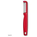 Produktbild: Victorinox Kartoffelschäler Schäler mit Zackenschliff, (Stück, 1 Schäler) rot